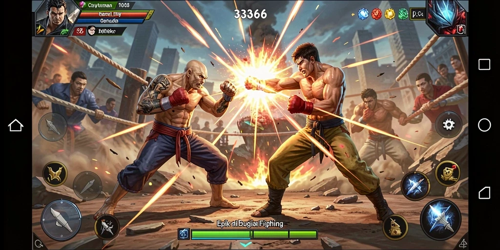 Tampilan gameplay <strong>333666</strong> yang penuh aksi dan seru.