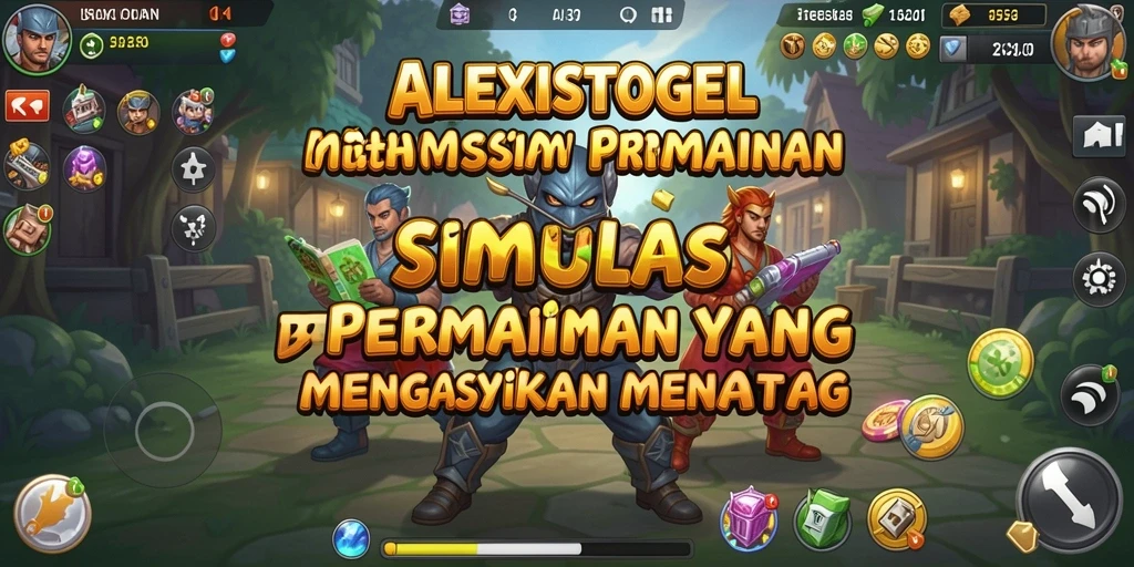 Tangkapan layar gameplay ALEXISTOGEL yang menampilkan aksi seru dan strategis.