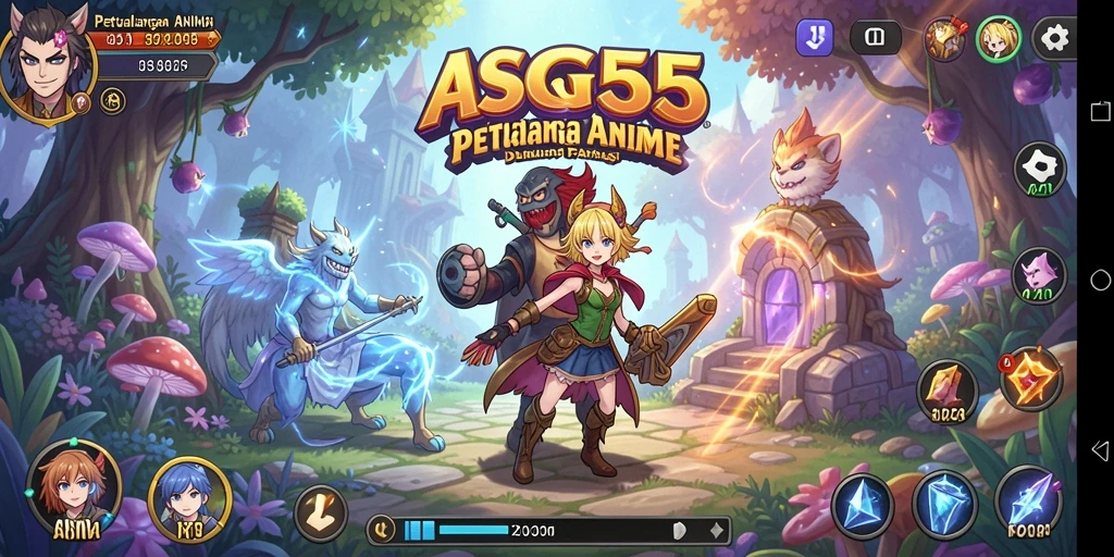 Tampilan gameplay ASG55 yang menakjubkan dan penuh aksi.