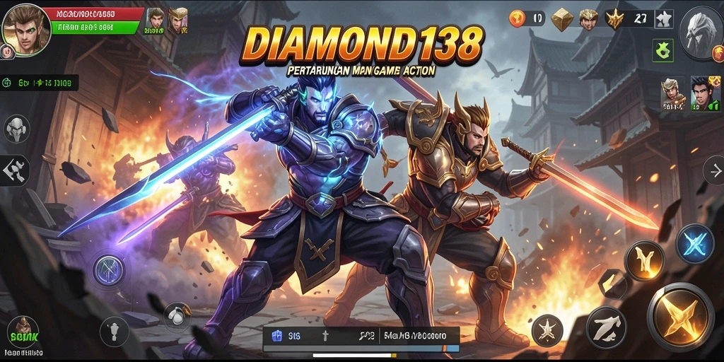 Tampilan menakjubkan dari gameplay <strong>DIAMOND138</strong> yang seru.