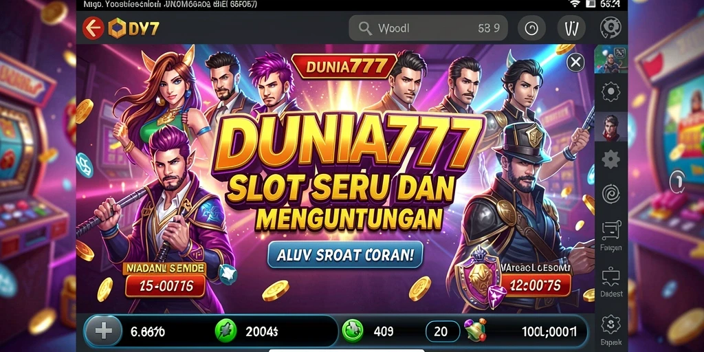 Gameplay DUNIA777 yang seru dan menegangkan.