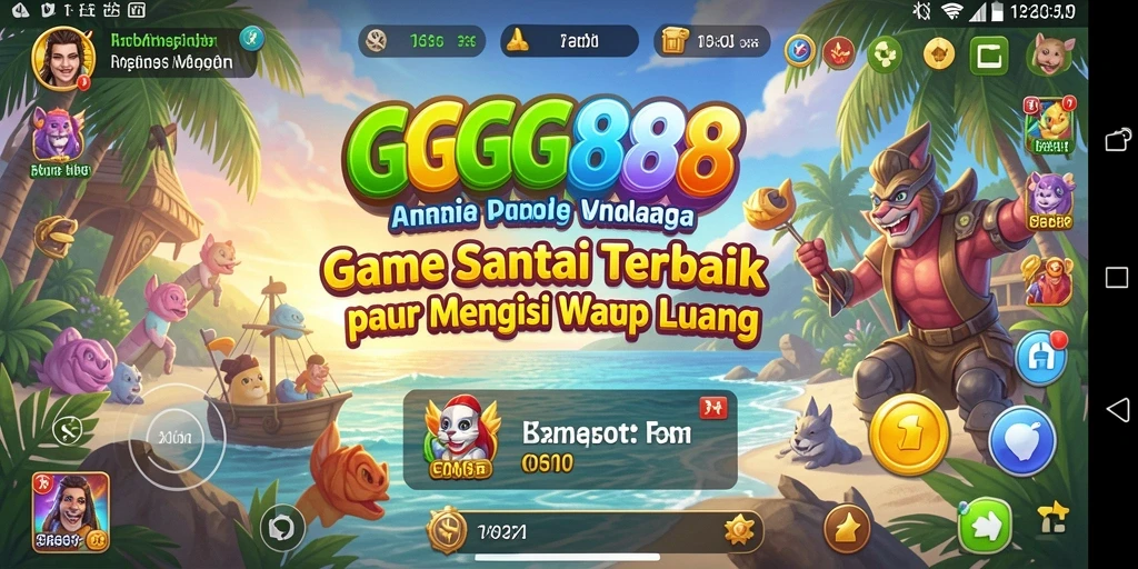 Screenshot GGG888 menunjukkan momen seru dalam gameplay casual yang menghibur.