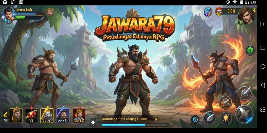 Gameplay mendebarkan dan grafis memukau dalam JAWARA79.