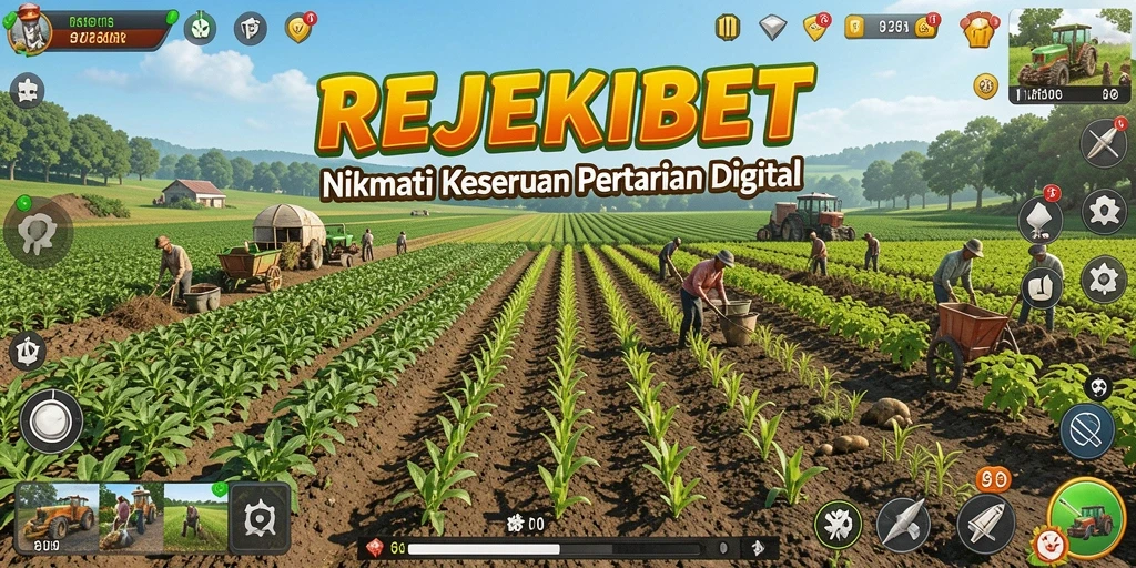 Tampilan menarik dari gameplay Farming di REJEKIBET yang mengasyikkan.
