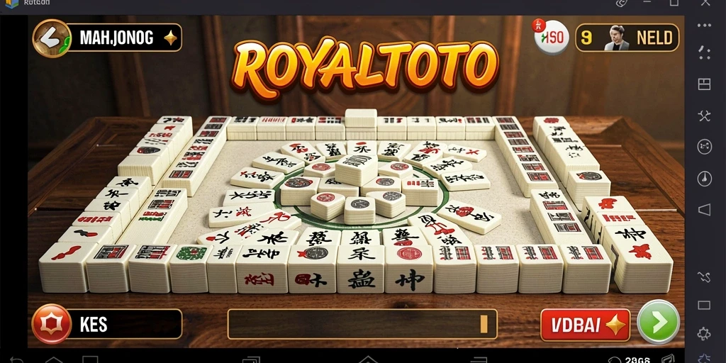 Tampilan gameplay menarik dari ROYALTOTO yang penuh warna.