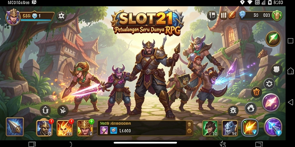 Gambaran seru dari pertarungan epik di SLOT21.