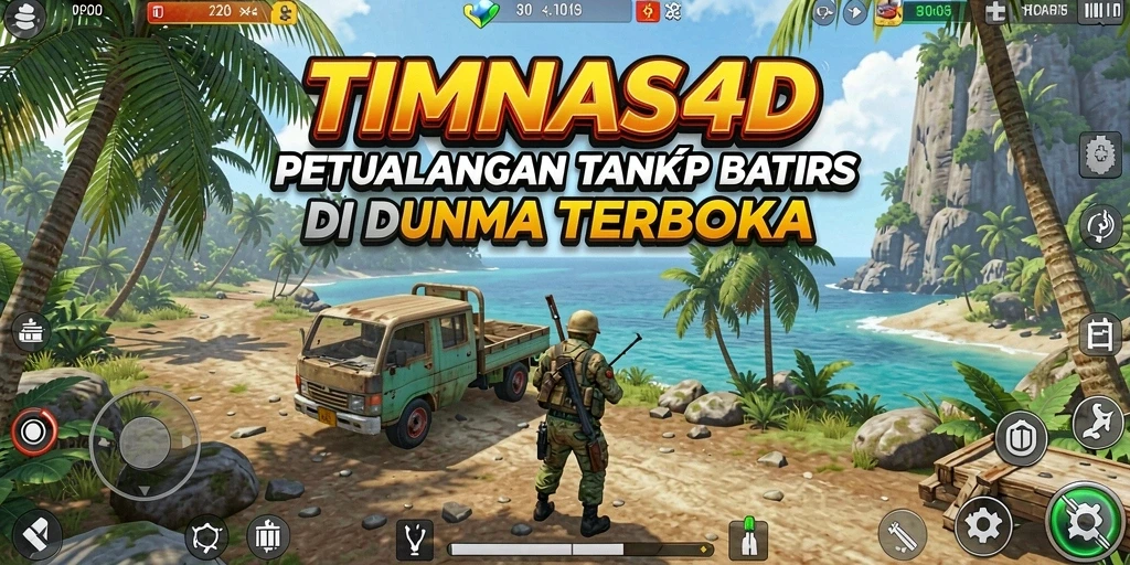 Gameplay seru dan imersif di dunia Open World TIMNAS4D.