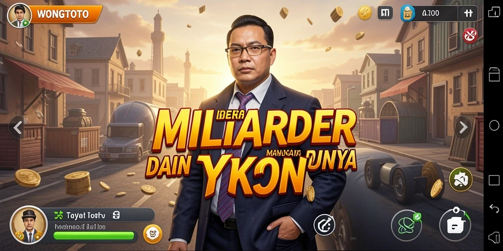 Tampilan gameplay <strong>WONGTOTO</strong> yang menegangkan dan seru dalam mengelola bisnis.
